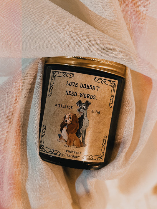 LADY & THE TRAMP CANDLE