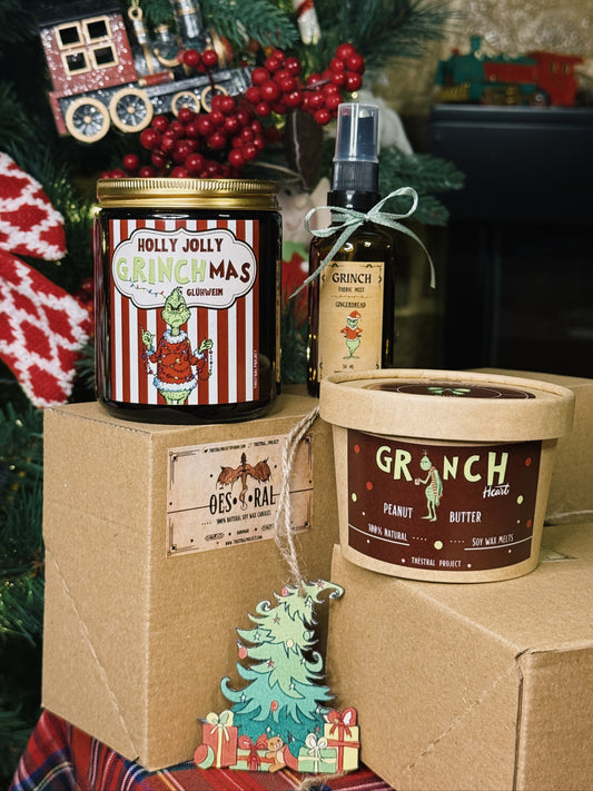 Grinchy Christmas Gift Box