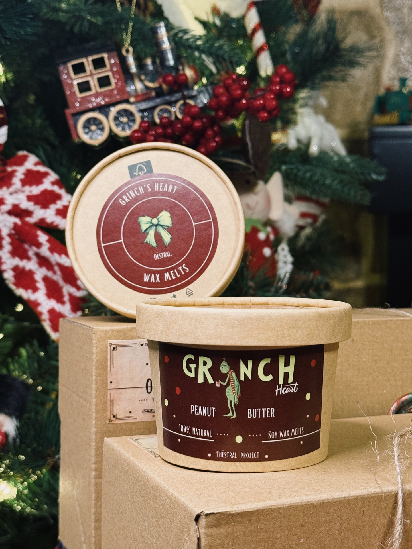 Grinchy Christmas Gift Box